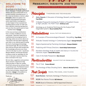 NCGR Research Journal - Winter 2019-20 - Preview