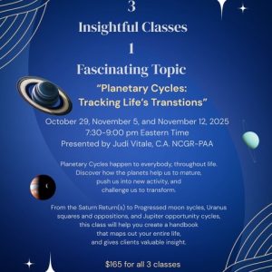 Planetary Cycles: Tracking Life's Transitions
